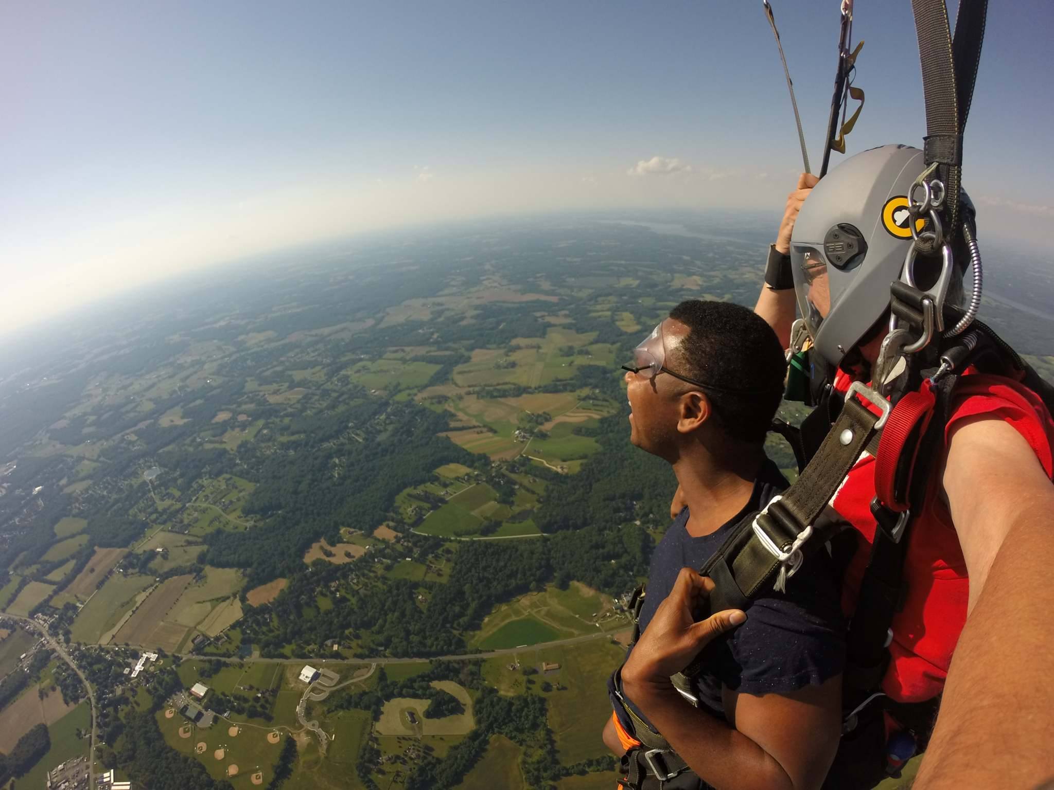 Tandem Skydive in Pennsylvania Skydive Baltimore